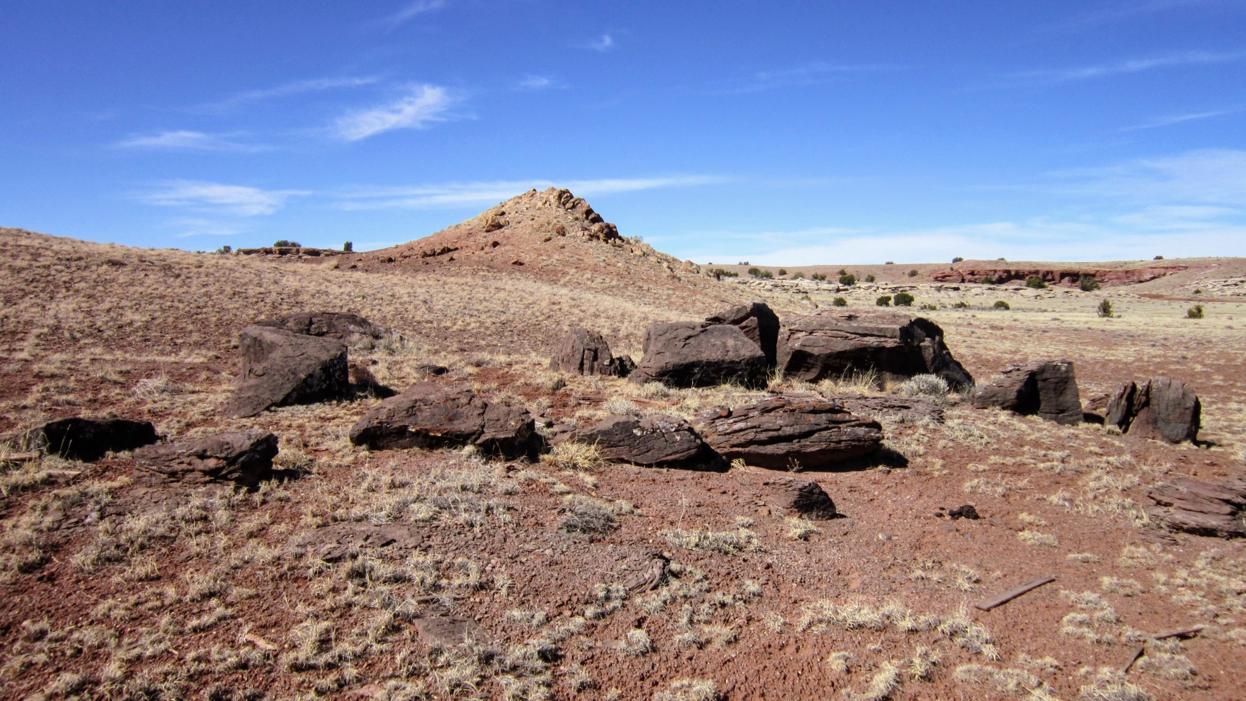 Boulders near peak
