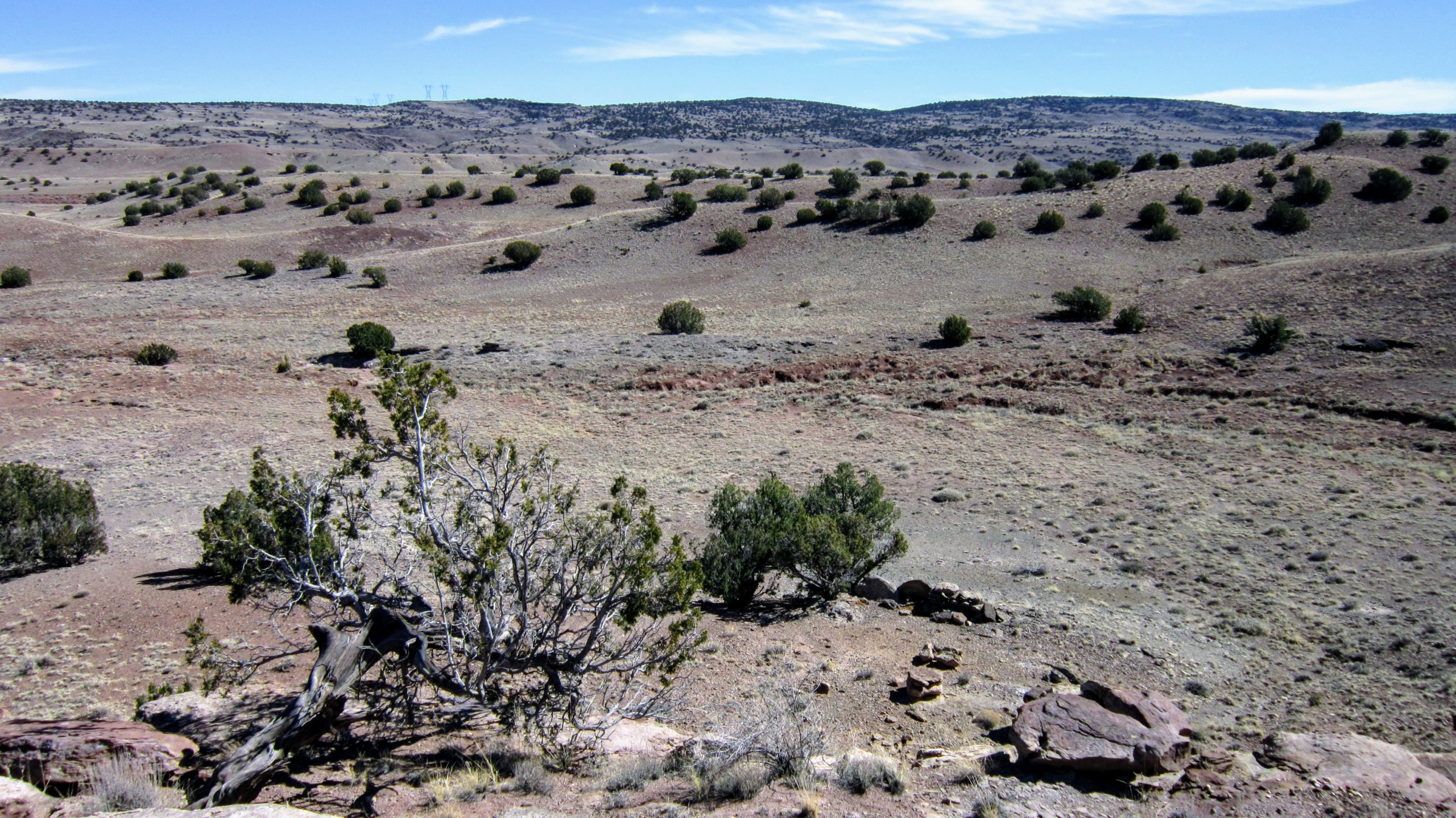 Center valley from western border facing east