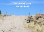 Pullaway gate facing east