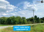 Right Turn Onto Farm Road 39